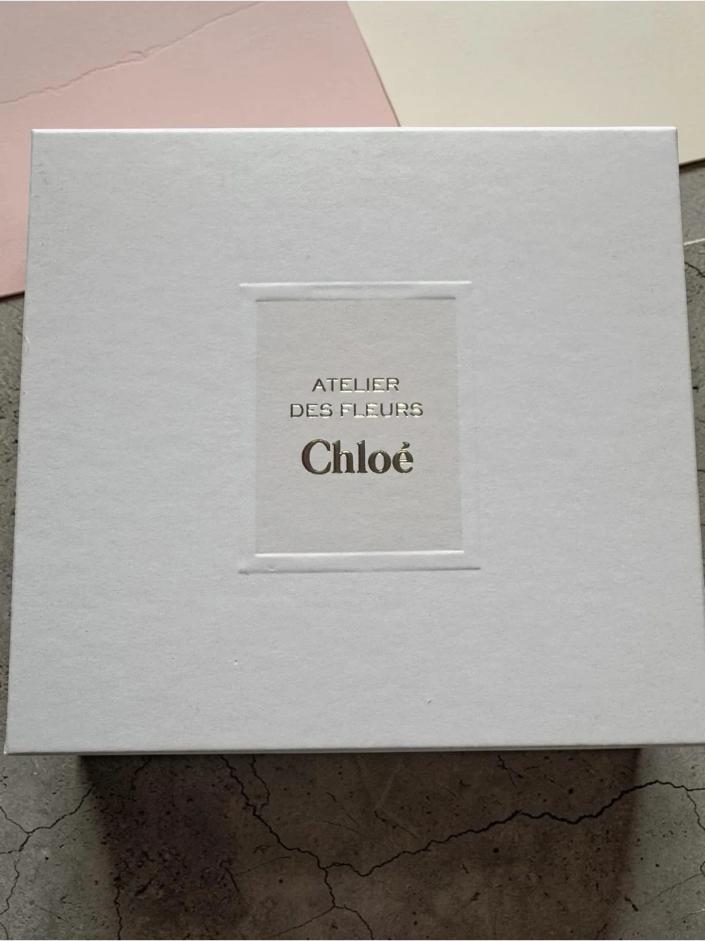 Chloé Atelier des Fleurs Chêne EMPTY 3-piece gift set NEW - Picture 1 of 4